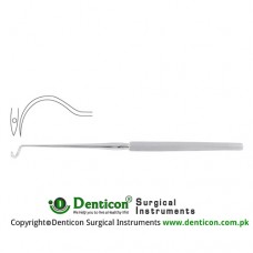 Hurd Ligature Needle Sharp For Left Hand Stainless Steel, 20.5 cm - 8"